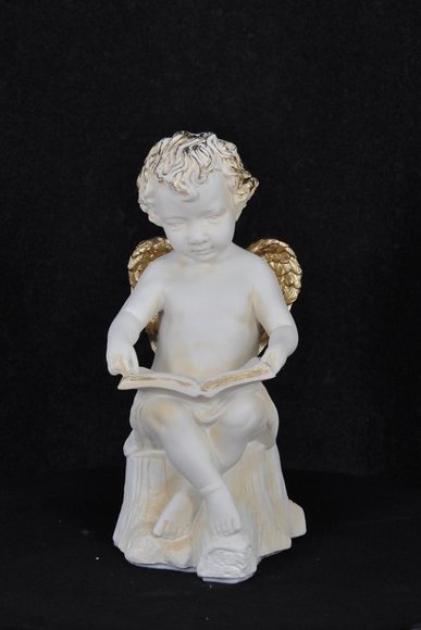 Figur Skulptur Engel Skulpturen Figuren Statue Statuen 41,5cm Design