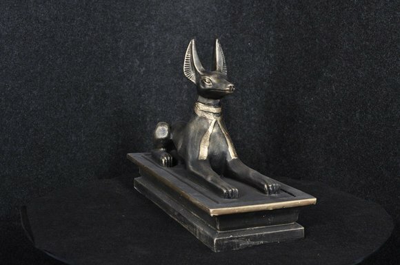 Ägyptische Katze Sonnengott Design Figur Figuren Skulptur Statue