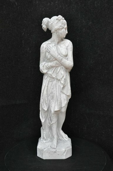 Design Figur Antik Stil Skulptur Figuren Weiß Skulpturen Dekoration Dekor