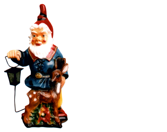 Design Zwerg Garten Laterne Figur Statue Skulptur Figuren Skulpturen