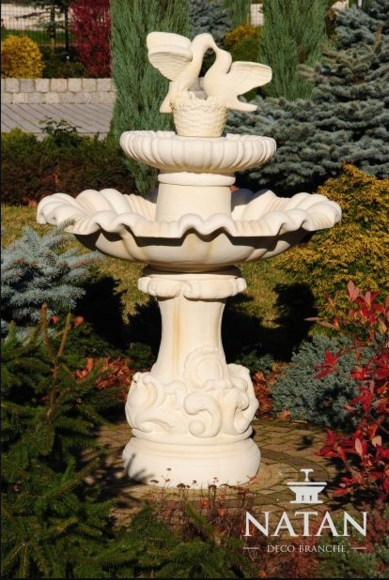 Springbrunnen Garten Teich Brunnen Steinbrunnen Gartenbrunnen