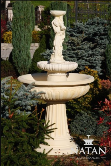 Springbrunnen Froschbrunnen Brunnen Steinbrunnen Dekorative Gartenbrunnen