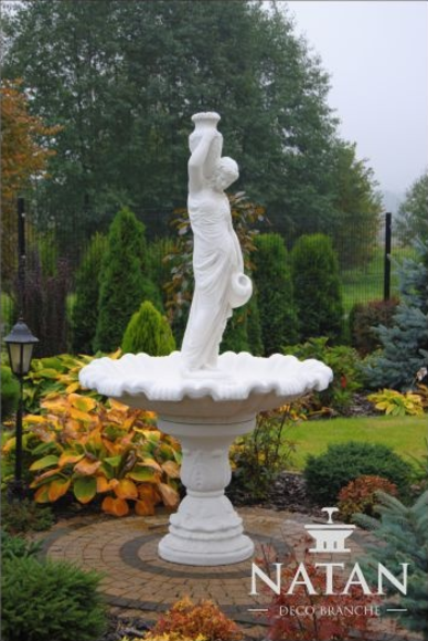 Zierbrunnen Springbrunnen Figur 239cm Brunnen Dekoration Garten