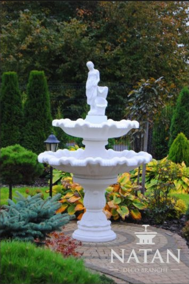 Zierbrunnen Springbrunnen Figur Antik Brunnen Dekoration Garten Fontaine