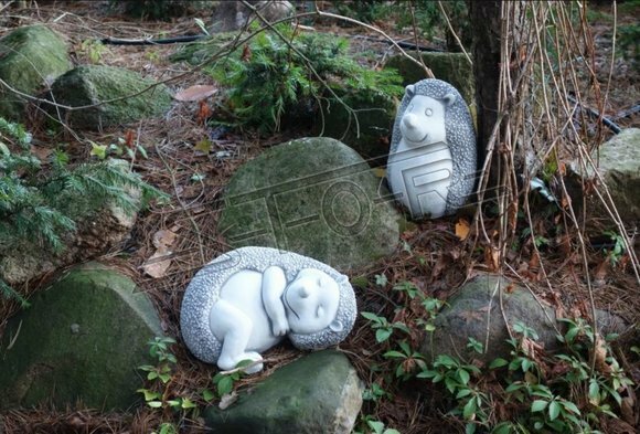 Garten Dekoration Igel Terrasse Stein Karikatur Figuren Figur Deko Statue