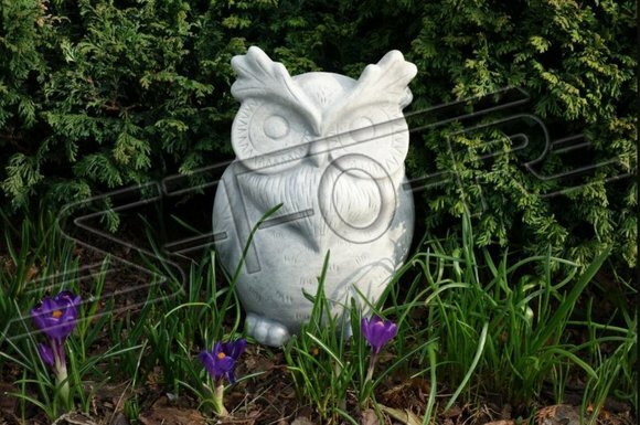 Garten Dekoration Eule Dekorative Terrasse Stein Figuren Figur Natur Statue