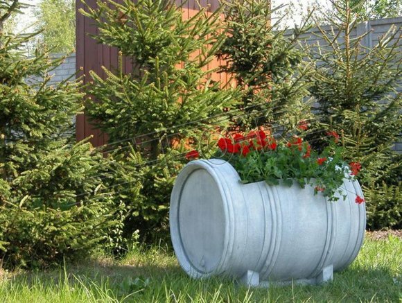 Design Blumentopf Top Planz Kübel Gefäß Figur Töpfe Gesicht Deko Skulptur