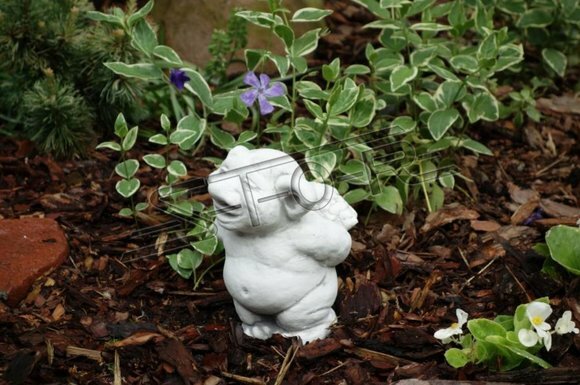 Troll 19cm Skulptur Design Figur Statue Garten Dekorative Figuren Statuen