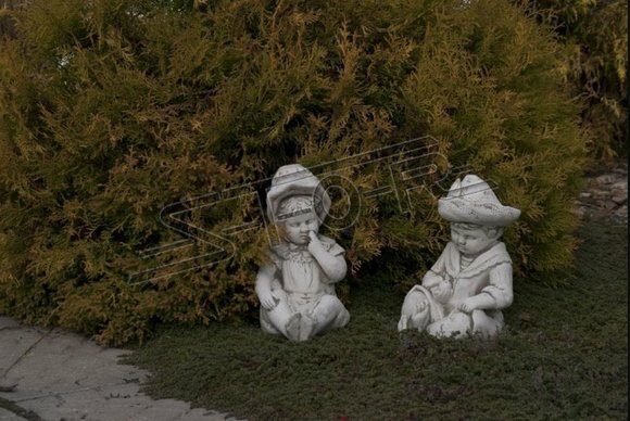 Kind Büste Skulptur Design Figur Statue Garten Figuren Statuen