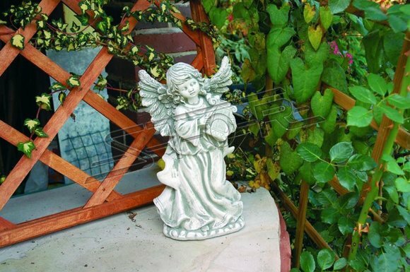 Engel 38cm Skulptur Design Figur Statue Garten Figuren Statuen