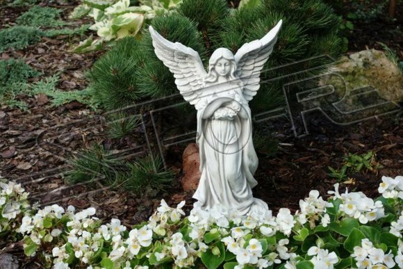 Grabschmuck Grab Stein Dekoration Figur Skulptur Deko Engel Gott Heilig