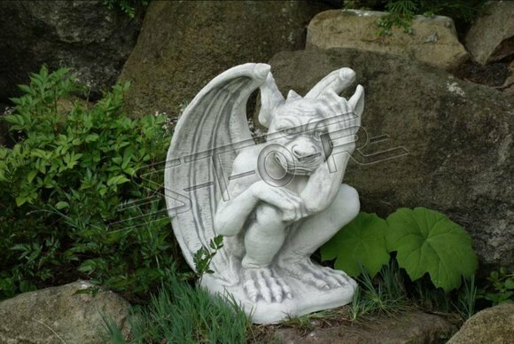 Figur Skulptur Drachen Kind Garten Skulpturen Figuren Dekorative Statuen