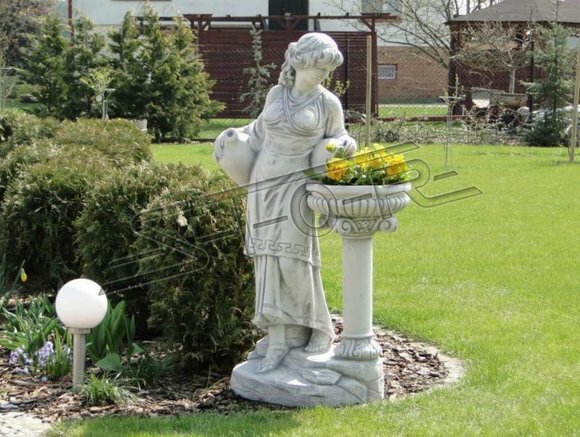 Kübel Skulptur Design Figur Statue Garten Figuren Statuen