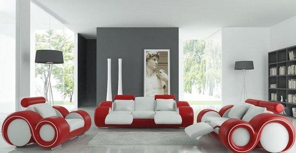Patentiertes Design Sofagarnitur Komplett Wohnzimmer Couch Sofa Garnitur BERLIN Set