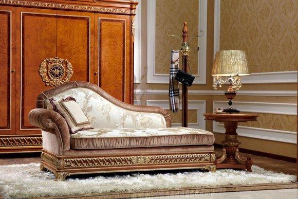 Chaiselongues Antik Stil Sofa Liege Textil Barock Rokoko Couch Liegen Chaise