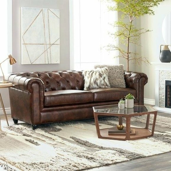 Chesterfield 3 Sitzer Polster Couch Antik Stil Leder Couchen Textil Stoff