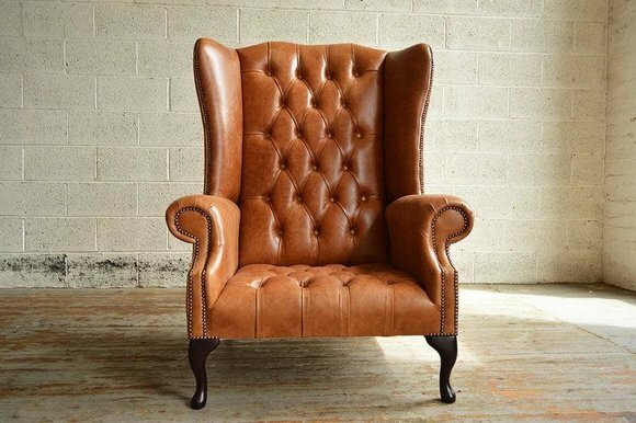Exklusiver 1 Sitzer Sofa Relax Chesterfield Sofas Couchen Polster Textil Sessel