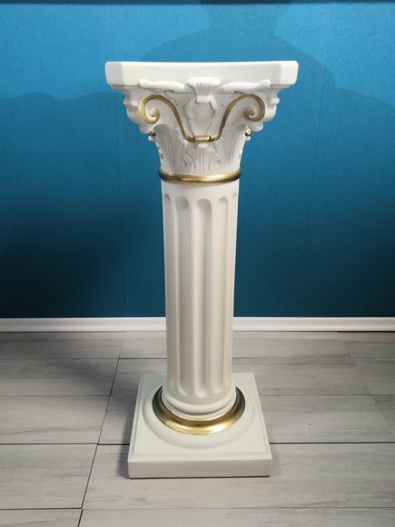 Säule Römische Säulen Antik Marmor Skulptur Deko Figur Dekoration Ständer