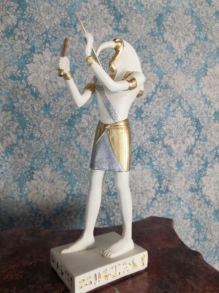 Design Figur Statue Skulpturen Figuren Dekoration 29,5 cm Ägypten Katzen