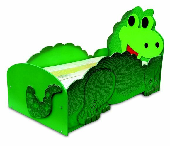 Dino Groß Bett mit Matratze Kinderbett Kinderzimmer Kinder Zimmer Betten