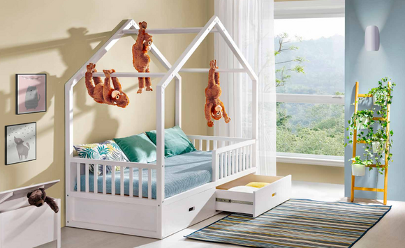 Echtes Holz Etagen Bett Hochwertige Qualität Kinderzimmer Betten Holz