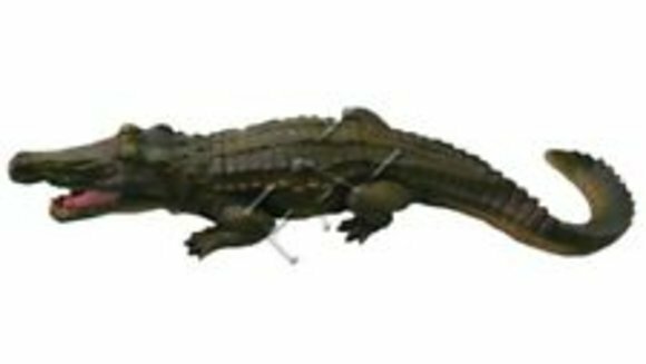 Design Krokodil Figur Statue Skulptur Figuren Skulpturen Dekorative Garten