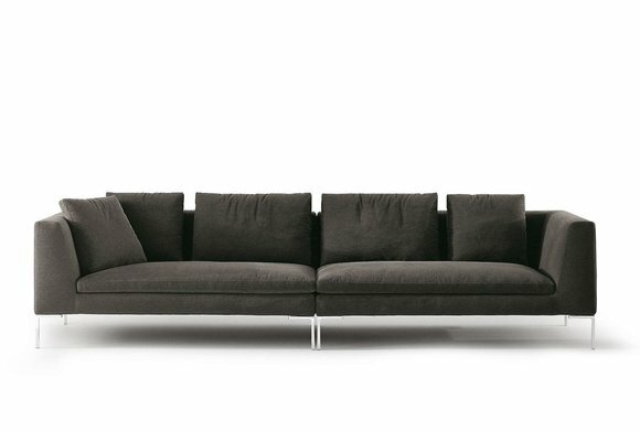 XXL Big Sofa Viersitzer Stoff Couch Luxus Design Couchen 4 Sitzplatz Textil Neu