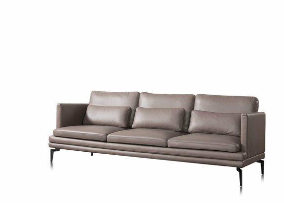 Sofa Dreisitzer Polster Couch Design Sitz Zimmer Möbel Moderne Leder 3er