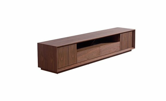 Design Kommode Anrichte Side Schrank Regal Luxus Beleuchtet Wohn