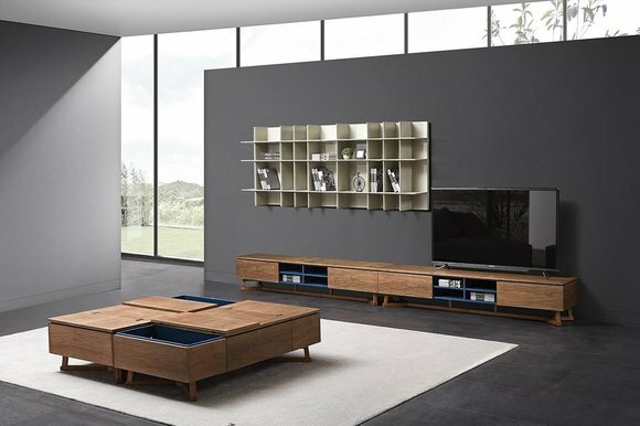 Wohnwand Schrank Moderne Design RTV Kommode Schränke