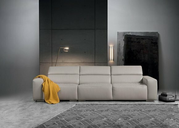 Sofa Dreisitzer Couch Polster Design Sitz Sofas Möbel Moderne Leder 3er