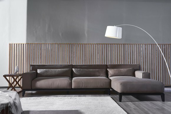 Garnitur Italien Sofa Leder Eck Couch Sitz Landschaft L Form Luxus Wohn Polster