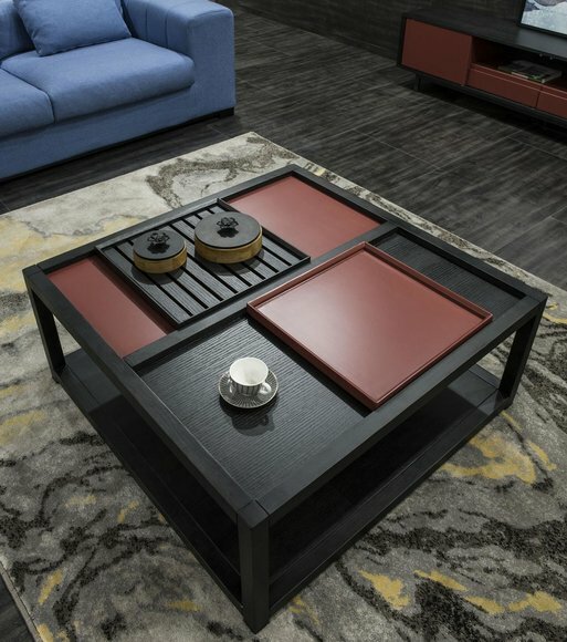 Couch Sofa Tisch Holz Rund Beistell Designer Tische Metall Italienische