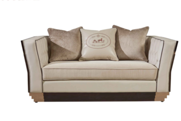 Klassische Design Couch Sitz Polster Komplett Set Garnitur 3+2 Stoff Textil Neu