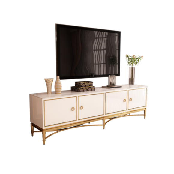 Designer RTV TV Anrichte Kommode Side Low Board Schrank Zimmer