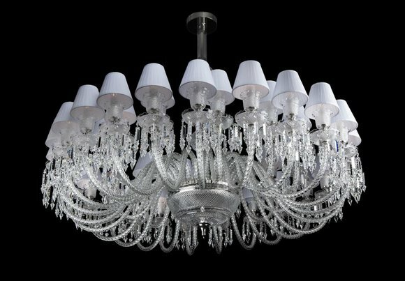 XXL Leuchte 36x Lampen Kronleuchter Palast Villa Leuchten Lampe