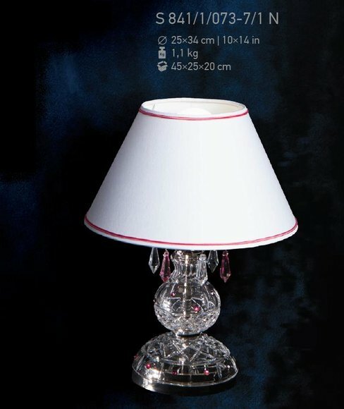 Tischleuchte Antik Stil Kronleuchte Tisch Lampe Lampen Kristall Leuchten