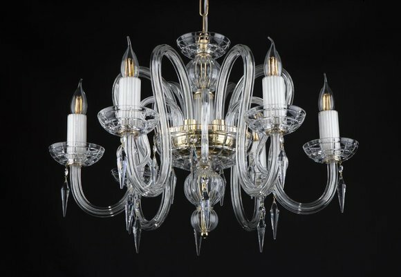 Kronleuchter Kristall Luster Leuchte Bohemia Lampe Deckenleuchte