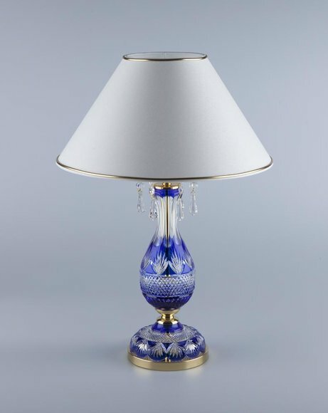 Tischleuchte Antik Stil Kronleuchte Lampe Kristall Tisch Lampen Leuchten