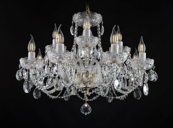 Decken Lampe Hänge Pendel Leuchte Deko Luster Kronleuchter Elite Bohemia
