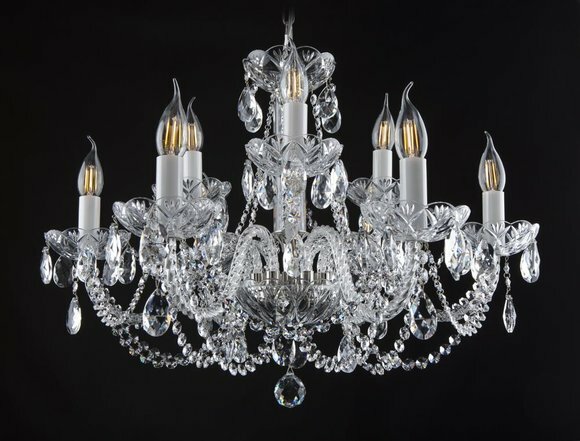 Luster Hänge Lampe Leuchten Kronleuchter Leuchte Bohemia Lampen