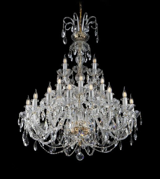 Bohemia Kristall Leuchte Decke Lampe Leuchte Lampen Decken Luster