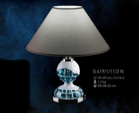 Tischleuchte Antik Stil Kronleuchte Lampe Leuchte Lampen Kristall Tisch