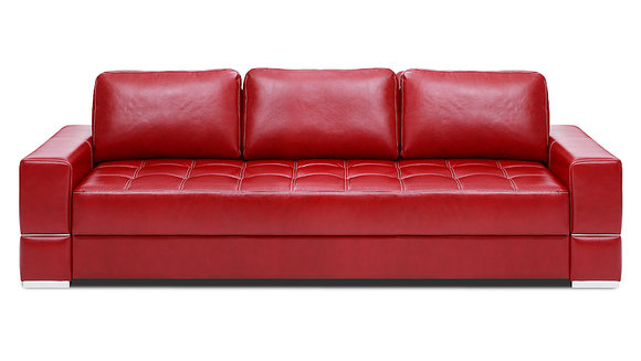 Bettfunktion Sofa 3 Sitzer Couch Design Polster Modern 100% Italienisches