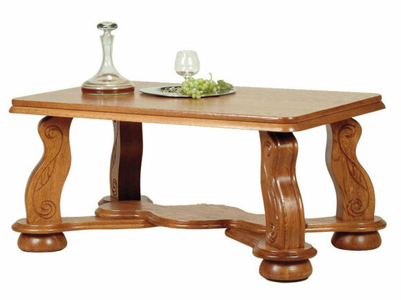 Echtholz Tisch Klassischer Couchtisch Sofa Beistell Tische Holz Handarbeit