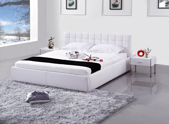 Design Textil Bett Doppel Ehe Modernes Gestell Luxus Schlaf Zimmer Betten