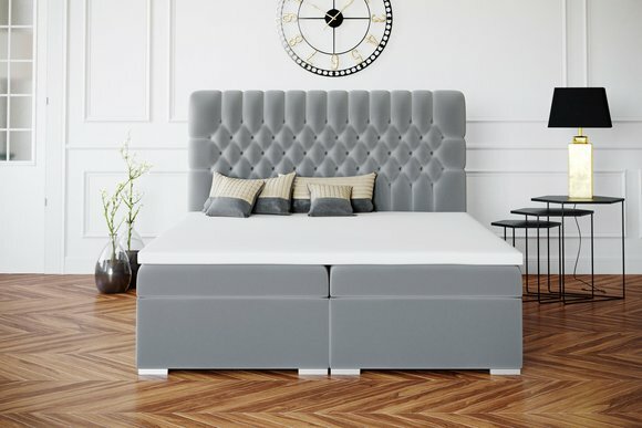 Boxspring Bett Hotel Doppel Chesterfield Luxus Betten Polster Kasten