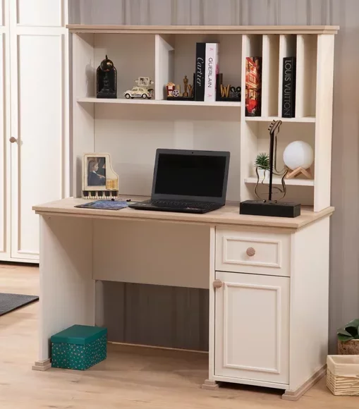 Beiger Schreibtisch Designer Jugendzimmer Tische Holz Kinderzimmer Möbel