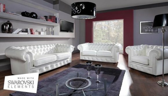 Sofa 2 Sitzer Chesterfield Design Relax Sofas Polster Moderne Couchen