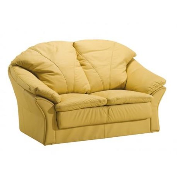 Design Zweisitzer Sofas Couch Polster Moderne Couchen Kunstleder Sofa